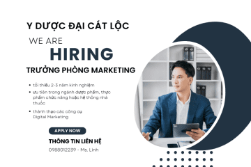 TRƯỞNG PHÒNG MARKETING